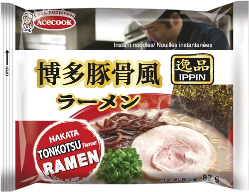 IPPIN Instantnudeln, Tonkotsu 4er Pack - 4 x 82 g IPPIN Instantnudeln, Tonkotsu 4er Pack - 4 x 82 g von IPPIN