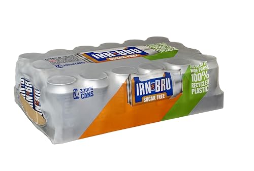 Diet Irn Bru Drink Sugar Free 24x330ml Cans von IRN-BRU