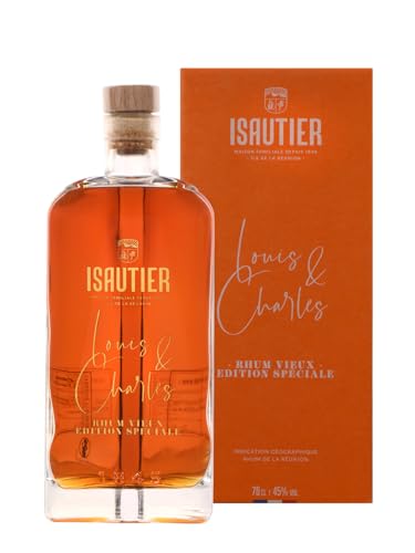 ISAUTIER DISTILLERY - ISAUTIER RHUM EDITION LOUIS & CHARLES VOL 45% CL 70 von Isautier