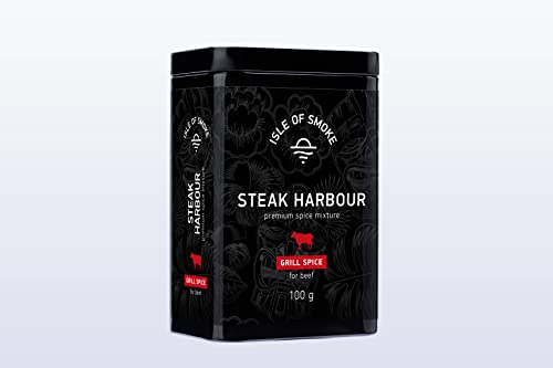 Steak Harbour Gewürzemix 100g ,Isle of Smoke für Steak und Grillfleisch von ISLE OF SMOKE