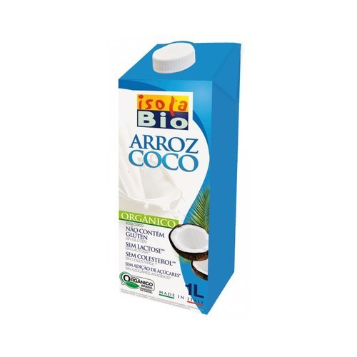 Glutenfreie Reis und Kokosnuss trinken BIO 1 l von ISOLA BIO