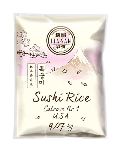 ITA-SAN Calrose / Sushi Reis, 1er Pack (1 x 9,07 kg) von ITA-SAN