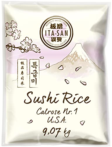 ITA-SAN Calrose / Sushi Reis, 1er Pack (1 x 9,07 kg) von ITA-SAN
