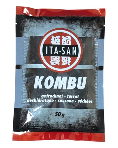 ITA-SAN Kombu, getrocknet, für Brühe - 1 x 50 g ITA-SAN Kombu, getrocknet, für Brühe - 1 x 50 g von ITA-SAN