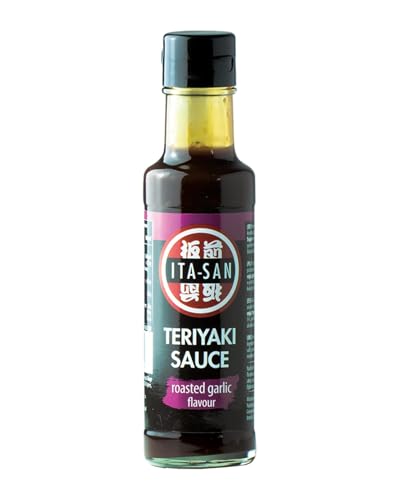 ITA-SAN Teriyaki Sauce mit Knoblauchgeschmack, Würzsauce mit orientalischen Aromen, 1 x 150 ml von ITA-SAN