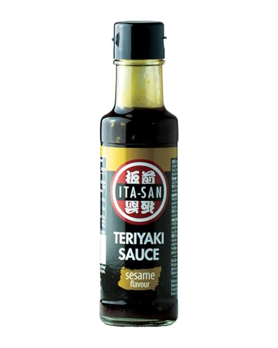 ITA-SAN Teriyaki Sauce mit Sesamgeschmack, Würzsauce mit orientalischen Aromen, 1 x 150 ml von ITA-SAN