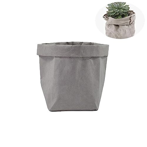 IWOWHERO Behältertasche Aus Kraftpapier Groß Waschbar Übertopf-abdeckung Zur Aufbewahrung Von Dekoartikeln Für Kleidung Spielzeug Obst IWOWHERO Behältertasche Aus Kraftpapier Groß Waschbar Übertopf-abdeckung Zur Aufbewahrung Von Dekoartikeln Für Kleidung Spielzeug Obst von IWOWHERO
