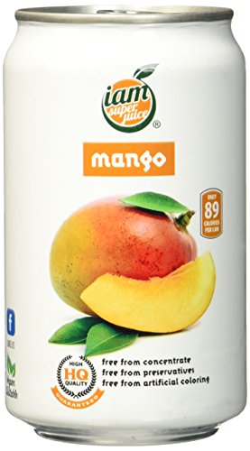 Iam Superjuice Getränke Mango, 24er Pack (24 x 330 ml) von Iam Superjuice