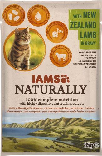 Iams Naturally Cat mit Lamm in Sauce von Iams