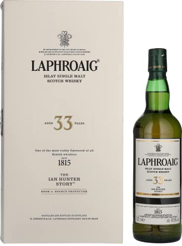 Laphroaig 33 Years Old The Ian Hunter Story Book 3: Source Protector Limited Edition 49,9% Vol. 0,7l in Geschenkbox von Laphroaig