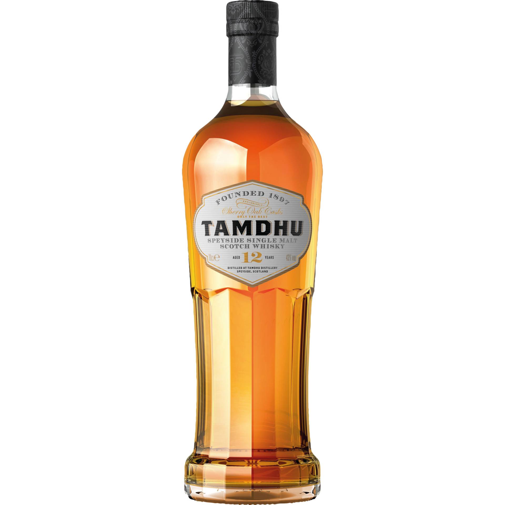 Tamdhu 12 YO Speyside Single Malt Scotch Whisky, 0,7l, 43 % Vol., Schottland, Spirituosen von Ian Macleod Distilleries Ltd., Great Britain