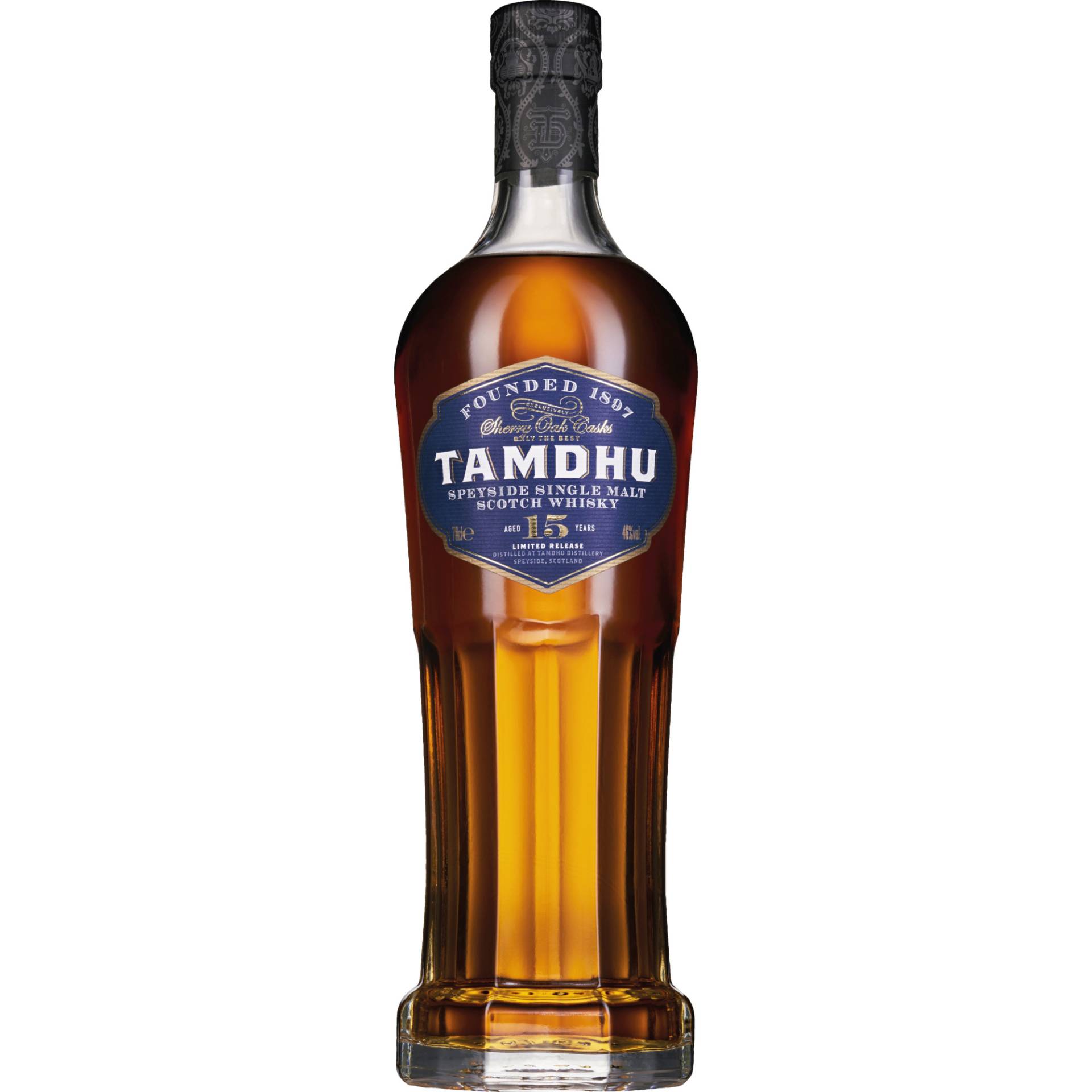 Tamdhu 15 YO Speyside Single Malt Scotch Whisky, 0,7l, 46 % Vol., Schottland, Spirituosen von Ian Macleod Distilleries Ltd., Great Britain