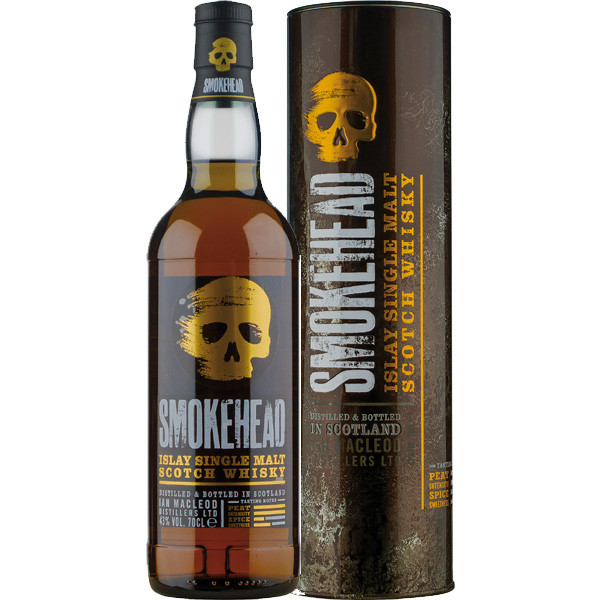 Smokehead Islay Single Malt Scotch 43% vol. 0,7 l von Ian Macleod Distillers