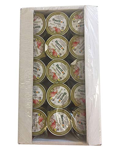 2 x Tabletts mit Tomaten, Knoblauch und Öl von 25 g. 90 Einheiten zum Frühstück. 2 x Tabletts mit Tomaten, Knoblauch und Öl von 25 g. 90 Einheiten zum Frühstück. von Iberitos