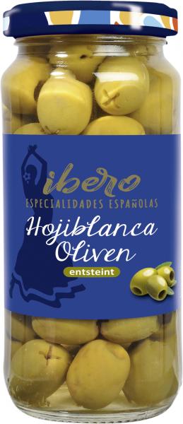 Ibero Hojiblanca Oliven entsteint von Ibero