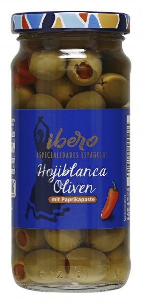 Ibero Hojiblanca Oliven mit Paprikapaste von Ibero