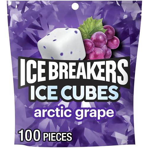 ICE BREAKERS ICE CUBES Sugar Free Gum (Arctic Grape, 8.11-Ounce) von Ice Breakers