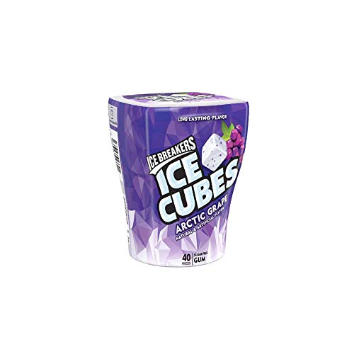 Ice Breakers Ice Cubes Sugar Free Gum, Arctic Grape, 40 count by Ice Breakers von Ice Breakers