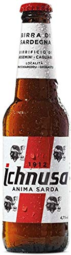 Birra Ichnusa -klein- (05 Flaschen à 0,33 Lt) -Bier aus Italien (Sardinien) 8,50 EUR von ICHNUSA