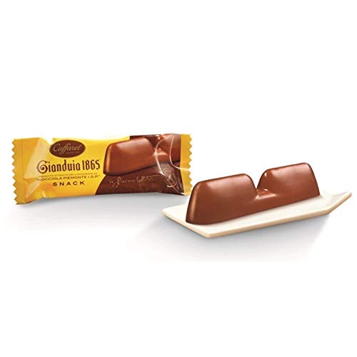 24 Riegel Schokolade Caffel Gianduia Classic Snack 25 g Haselnuss Gianduia von Idea Shopping Center