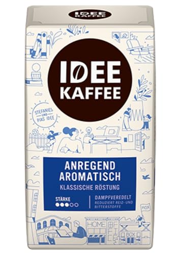 Idee Kaffee Anregend Aromatisch, 500g gemahlen von Idee Kaffee