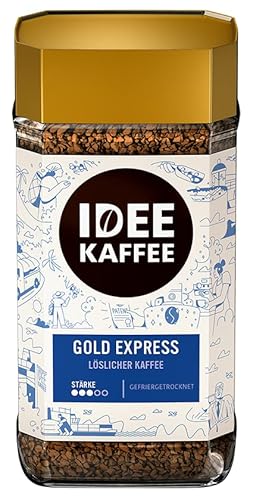 Instantkaffee GOLD EXPRESS von IDEE Kaffee, 2x100g Glas von Idee Kaffee