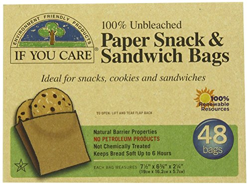 If U Care Sandwich Beutel - 48 Beutel (Packung von 2) von If You Care