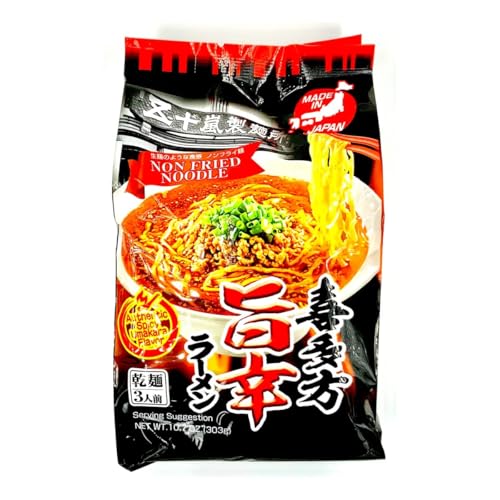 IGARASHI VEGAN RAMEN Kitakata Würziger Umakara-Geschmack 3 Stück von Igarashi Seimen