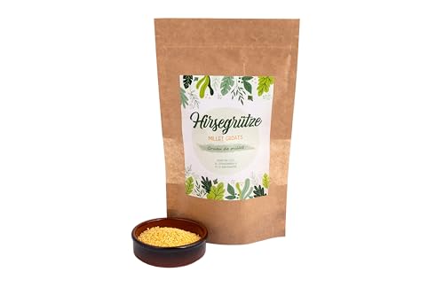 IGART Hirsegrütze 25kg | Natürliche Quelle für Ballaststoffe, Eiweiß und B-Vitamine | Zusatz zu Fleischgerichten, Suppen und Hauptgerichten | Auch Ideal Zubereitet Süß von IGART