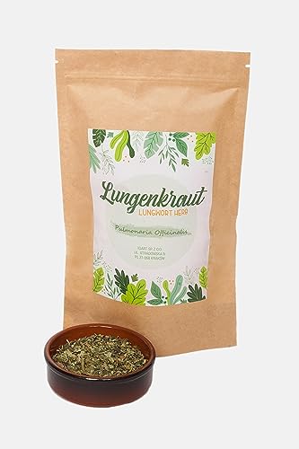 IGART Lungenkraut 200g, Lungwort Herb, Pulmonaria officinalis, Zartes Aroma und süßer Geschmack IGART Lungenkraut 200g, Lungwort Herb, Pulmonaria officinalis, Zartes Aroma und süßer Geschmack von IGART