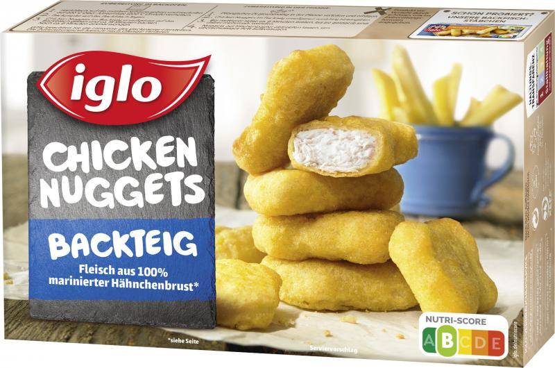 Iglo Chicken Nuggets im Backteig von Iglo Chicken