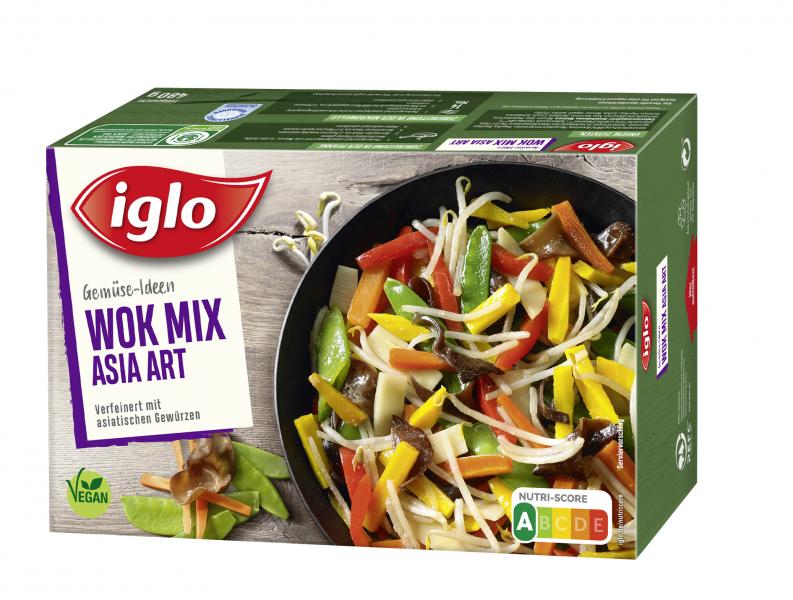 Iglo Gemüse-Ideen Wok Mix Asia Art von Iglo
