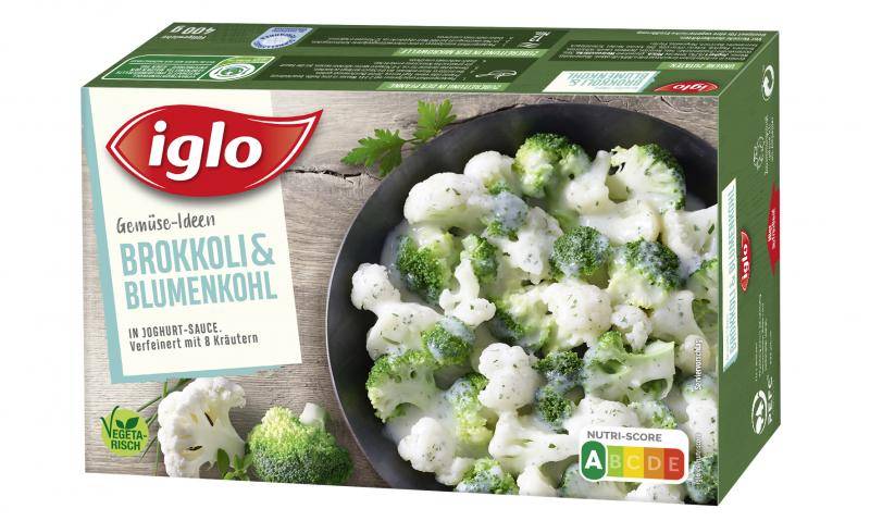 Iglo Gemüse-Ideen Brokkoli & Blumenkohl in Joghurt-Sauce von Iglo