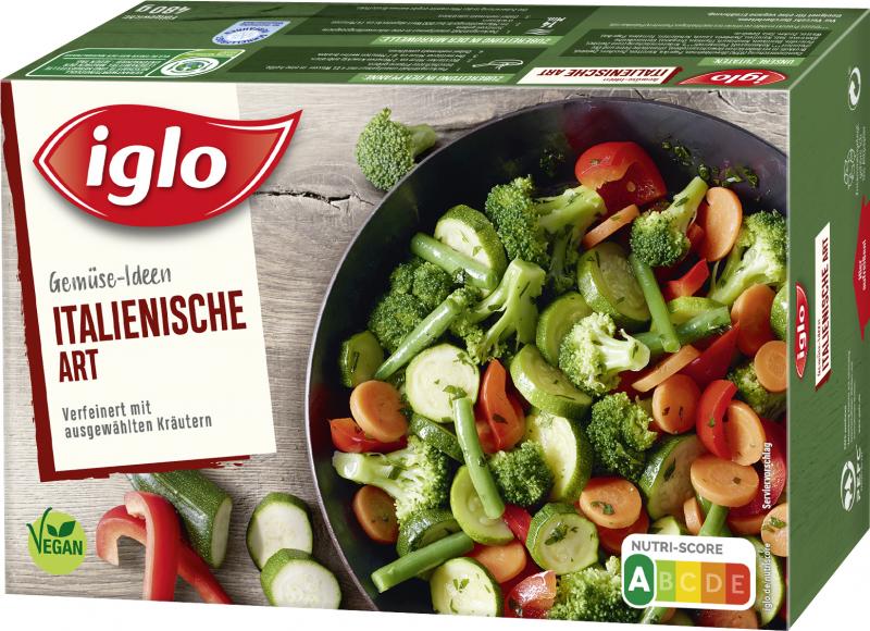 Iglo Gemüse-Ideen italienische Art von Iglo