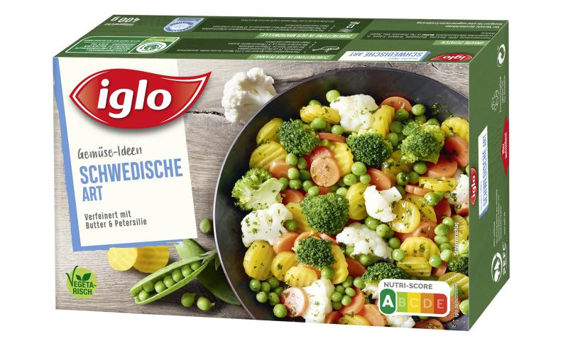 Iglo Gemüse-Ideen schwedisch von Iglo