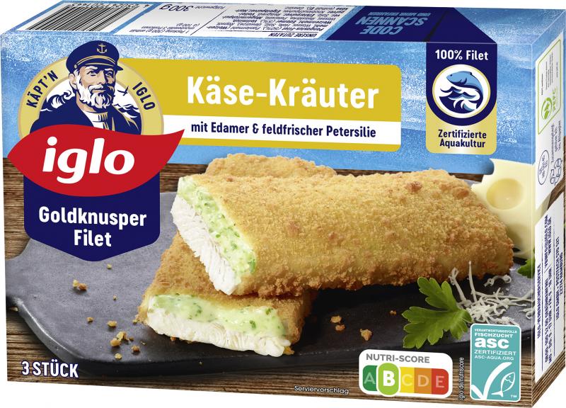 Iglo Goldknusper Käse-Kräuter von Iglo