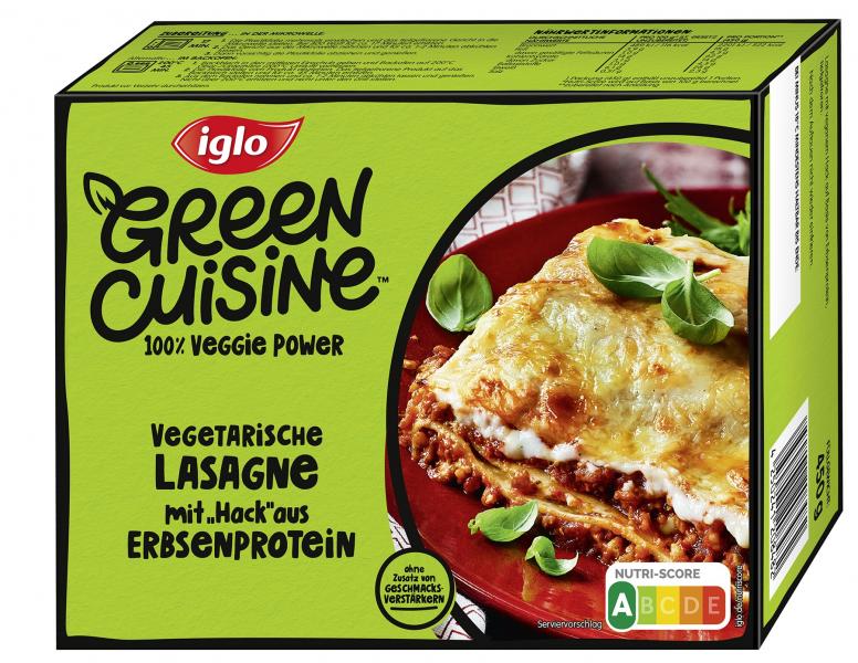 Iglo Green Cuisine Lasagne mit vegtarischem Hack von Iglo