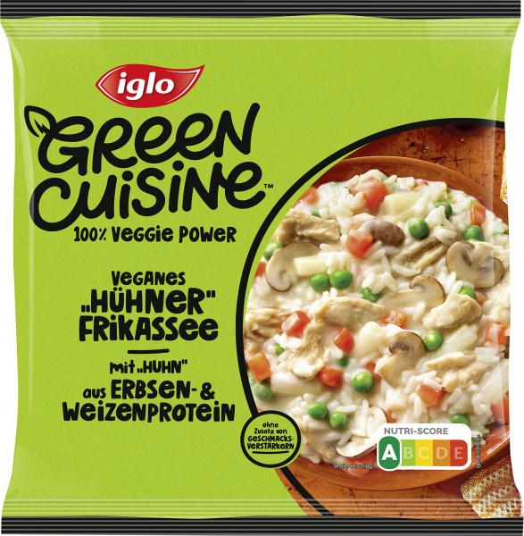 Iglo Green Cuisine veganes Hühner Frikassee von Iglo
