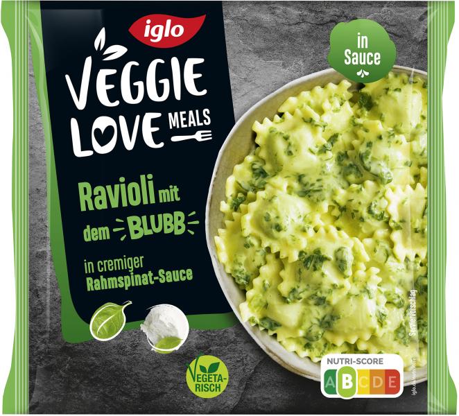 Iglo Iglo Veggie Love Meals Ravioli mit dem Blubb von Iglo