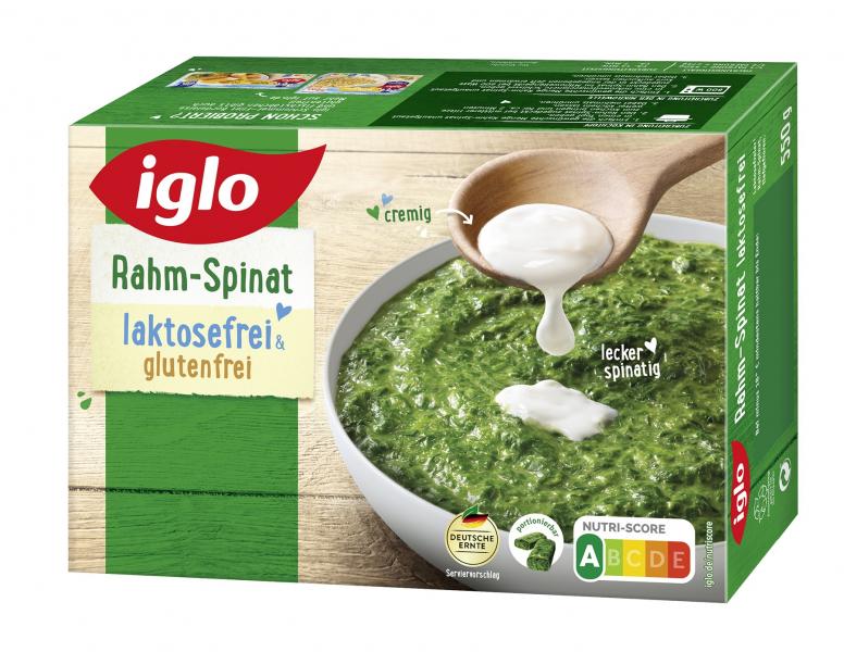 Iglo Rahm-Spinat laktosefrei von Iglo