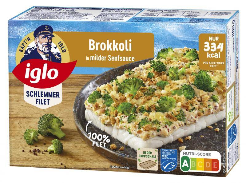 Iglo Schlemmer Filet Brokkoli in milder Senfsauce von Iglo