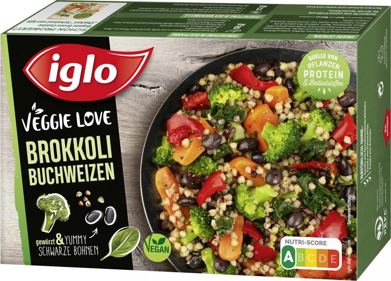 Iglo Veggie Love Brokkoli Buchweizen mit schwarzen Bohnen von Iglo