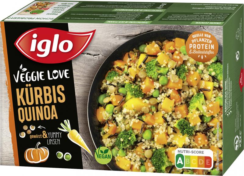 Iglo Veggie Love Kürbis Quinoa mit Linsen von Iglo