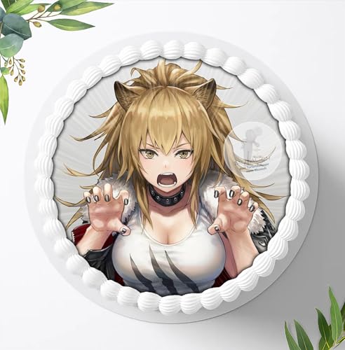 Für den Geburtstag ein Tortenbild, Zuckerbild mit dem Motiv: Manga Anime, Essbares Foto für Torten, Tortenbild, Tortenaufleger Ø 20cm 0316w von Ihr Onlineshop Digital-on 24