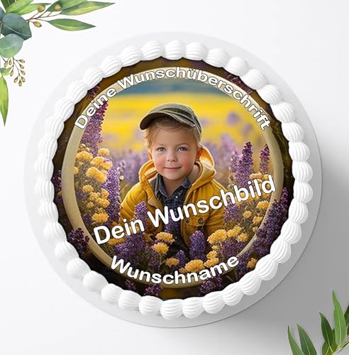 Tortenbild, Zuckerbild Personalisiert Tortenaufleger mit eigenem Foto und Text frei gestalten, Essbares Foto für Torten, Tortenbild zum Geburtstag, Tortenaufleger Ø 20cm - 9533.11 Tortenbild, Zuckerbild Personalisiert Tortenaufleger mit eigenem Foto und Text frei gestalten, Essbares Foto für Torten, Tortenbild zum Geburtstag, Tortenaufleger Ø 20cm - 9533.11 von Ihr Onlineshop Digital-on 24