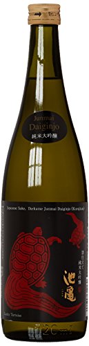 Ikekame Premium-Sake (Reiswein) Turtle Red, Junmai Daiginjo, 1er Pack (1 x 720 ml) von Ikekame