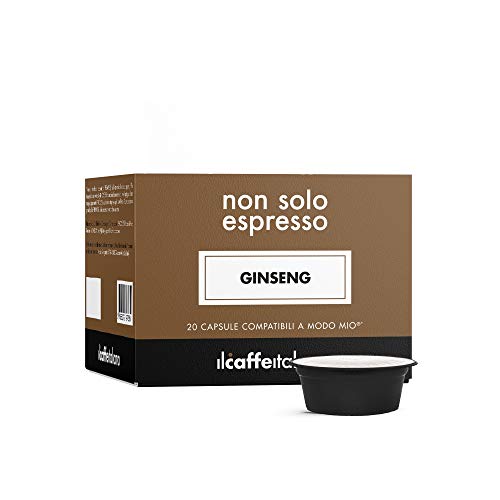 Il Caffè Italiano Kaffeekapseln Kompatibel Lavazza A Modo Mio Ginseng 80 Stk | Kaffeekapseln Kompatibel A Modo Mio, Anregend und Energisch | Kompatibel Lavazza A Modo Mio Kapseln | Frhome von FRHOME