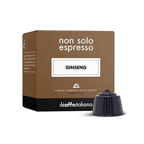 Il Caffè Italiano Kaffeekapseln Kompatibel Dolce Gusto Ginseng 48 Stk | Kompatibel Dolce Gusto Kaffeekapseln, Anregender und Energetischer Kaffee | Kompatibel Nescafe Dolce Gusto Kapseln | Frhome von FRHOME