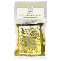 Griechischer Feta aus Schafs- & Ziegenmilch in Kräutermarinade g.U. Griechischer Feta aus Schafs- & Ziegenmilch in Kräutermarinade g.U. von Il Cesto
