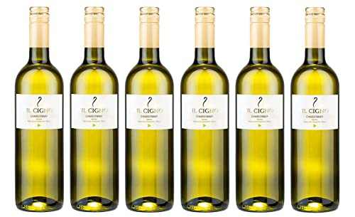 6x 0,75l - Le Contesse - Il Cigno - Chardonnay - Veneto I.G.P. - Italien - Weißwein trocken von Il Cigno